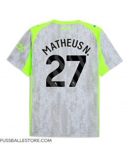 Günstige Manchester City Matheus Nunes #27 3rd trikot 2025-26 Kurzarm